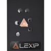 Lexip JVAPCM00434 Mouse Ceramic Glide Feet Mo42, Black