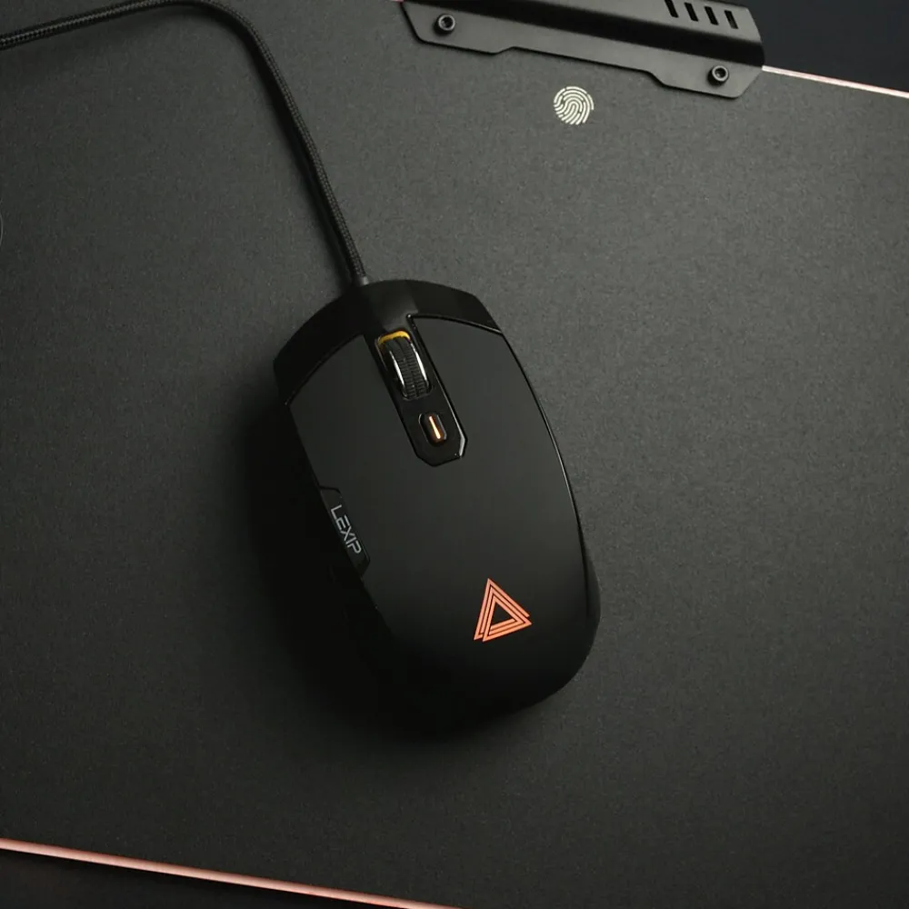 Outlet Lexip PU94 Laser Gaming Mouse, Black (JVAPCM00430)