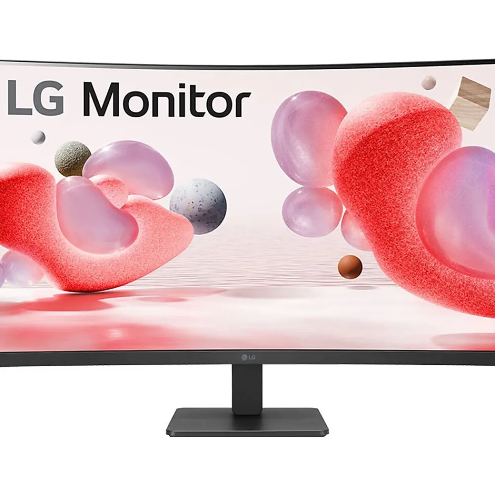 Hot LG 32" Curved FHD 100 Hz LCD Monitor, Matte Black (32BR50C-B)