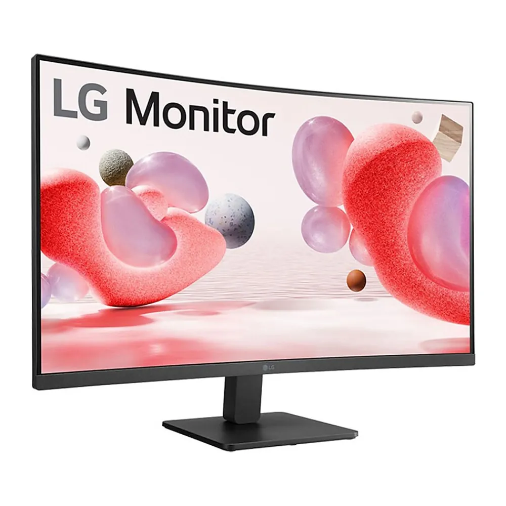 Sale LG 31.5" Curved FHD 100 Hz LCD Monitor, Matte Black (32BR50C-B)