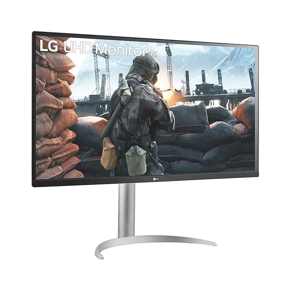 New LG 32" 4K Ultra HD 60 Hz LCD Monitor, Black/White (32BP55U-B)