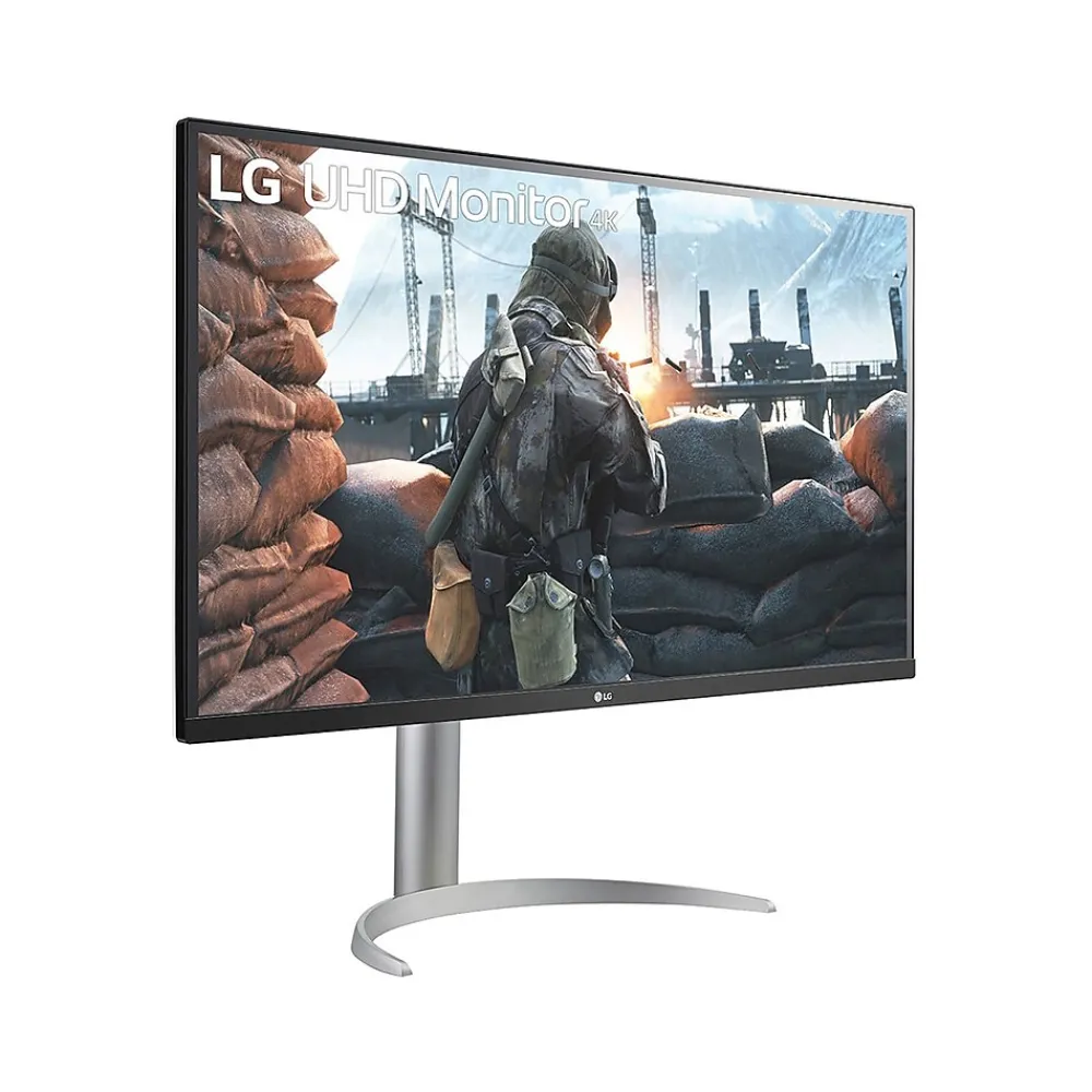 New LG 32" 4K Ultra HD 60 Hz LCD Monitor, Black/White (32BP55U-B)