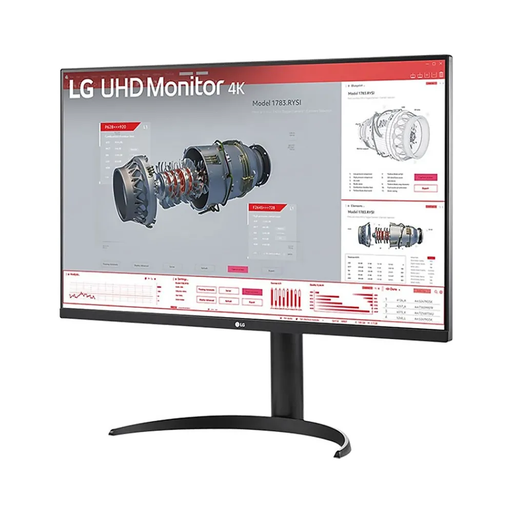 Clearance LG 32" 4K Ultra HD 100 Hz LCD Monitor, Black (32BR55U-B)