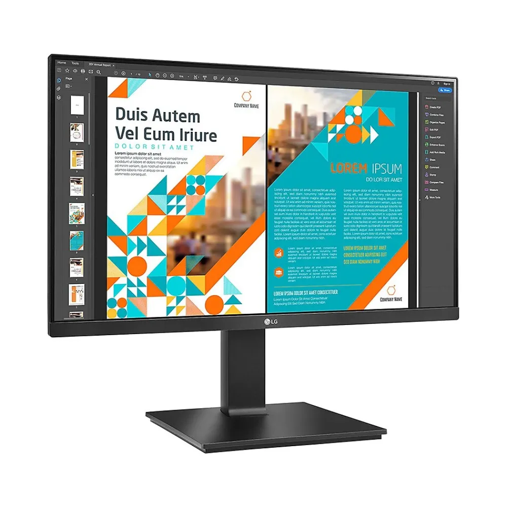 Sale LG 23.8" LCD Monitor, Black (24BP55Q-B)