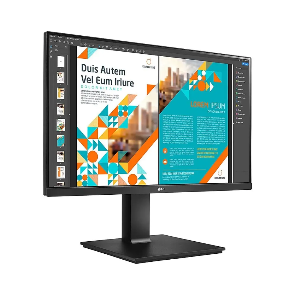 Sale LG 23.8" LCD Monitor, Black (24BP55Q-B)
