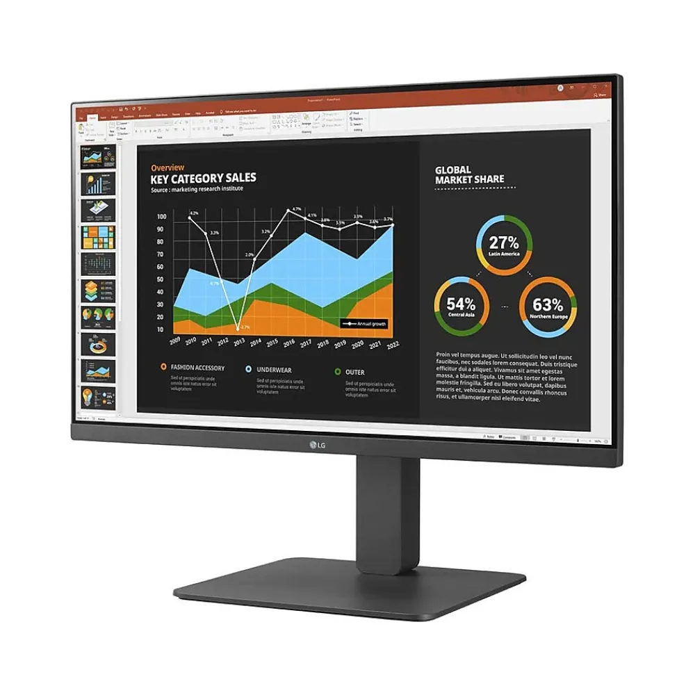 Best LG 23.8" LCD Monitor, Black (24BR750C-C)