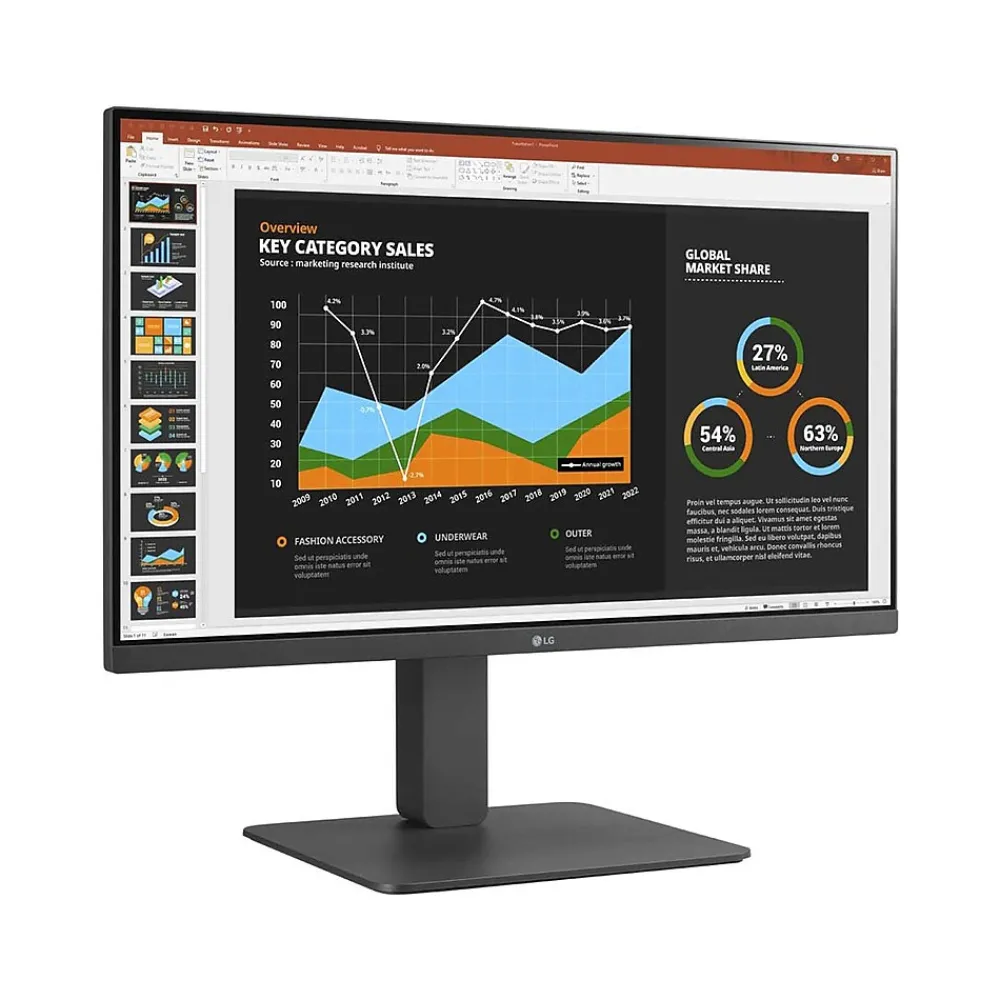 Best LG 23.8" LCD Monitor, Black (24BR750C-C)