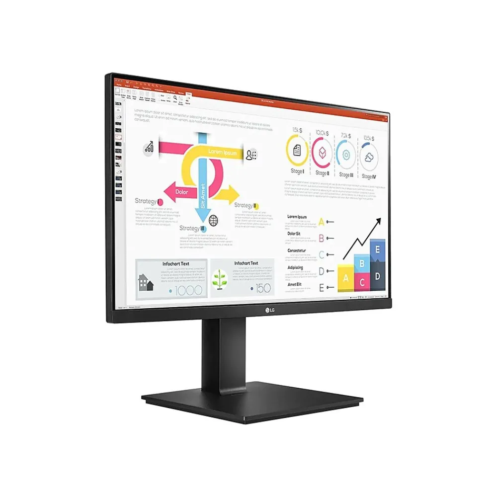 Discount LG 24" LED Monitor, Black (24BP75Q-B)