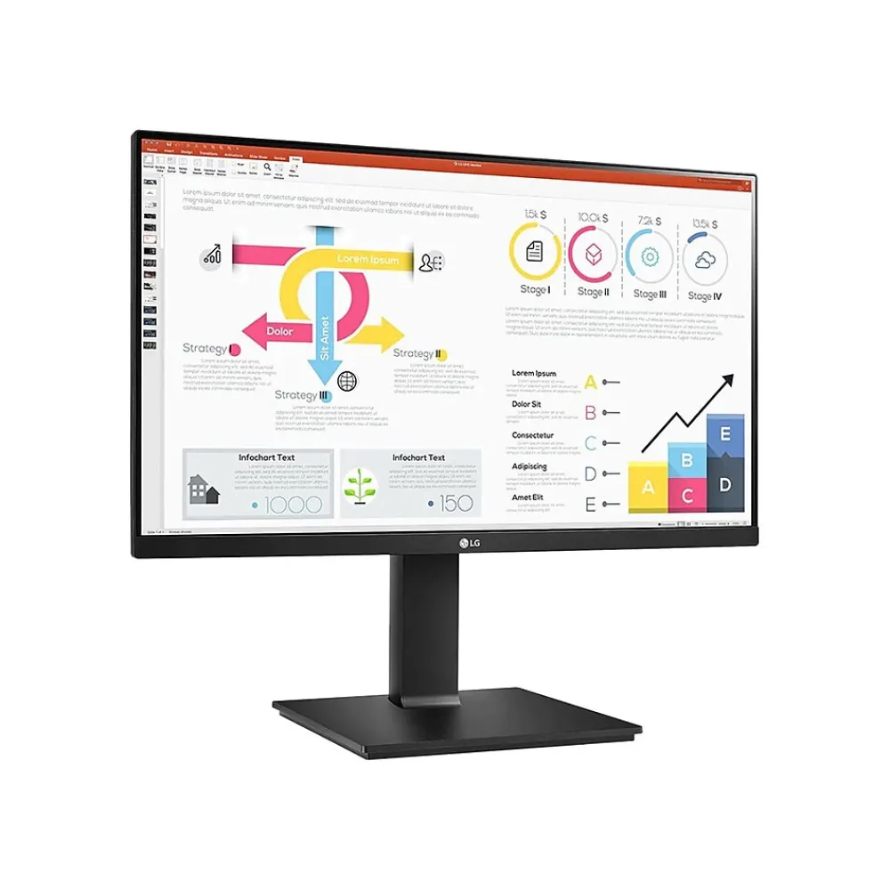 Discount LG 24" LED Monitor, Black (24BP75Q-B)
