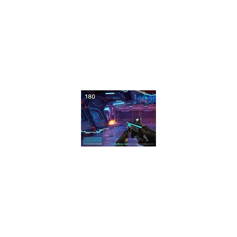 Online LG UltraGear 24" FHD 180Hz LCD Gaming Monitor with AMD FreeSync Technology, Black (24GS50FX-B)
