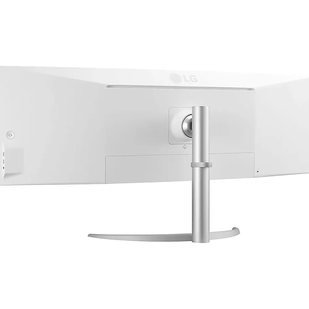 Outlet LG UltraWide 49" Curved Nano IPS Monitor, Black Glossy/Silver Texture (49BQ95C-W)