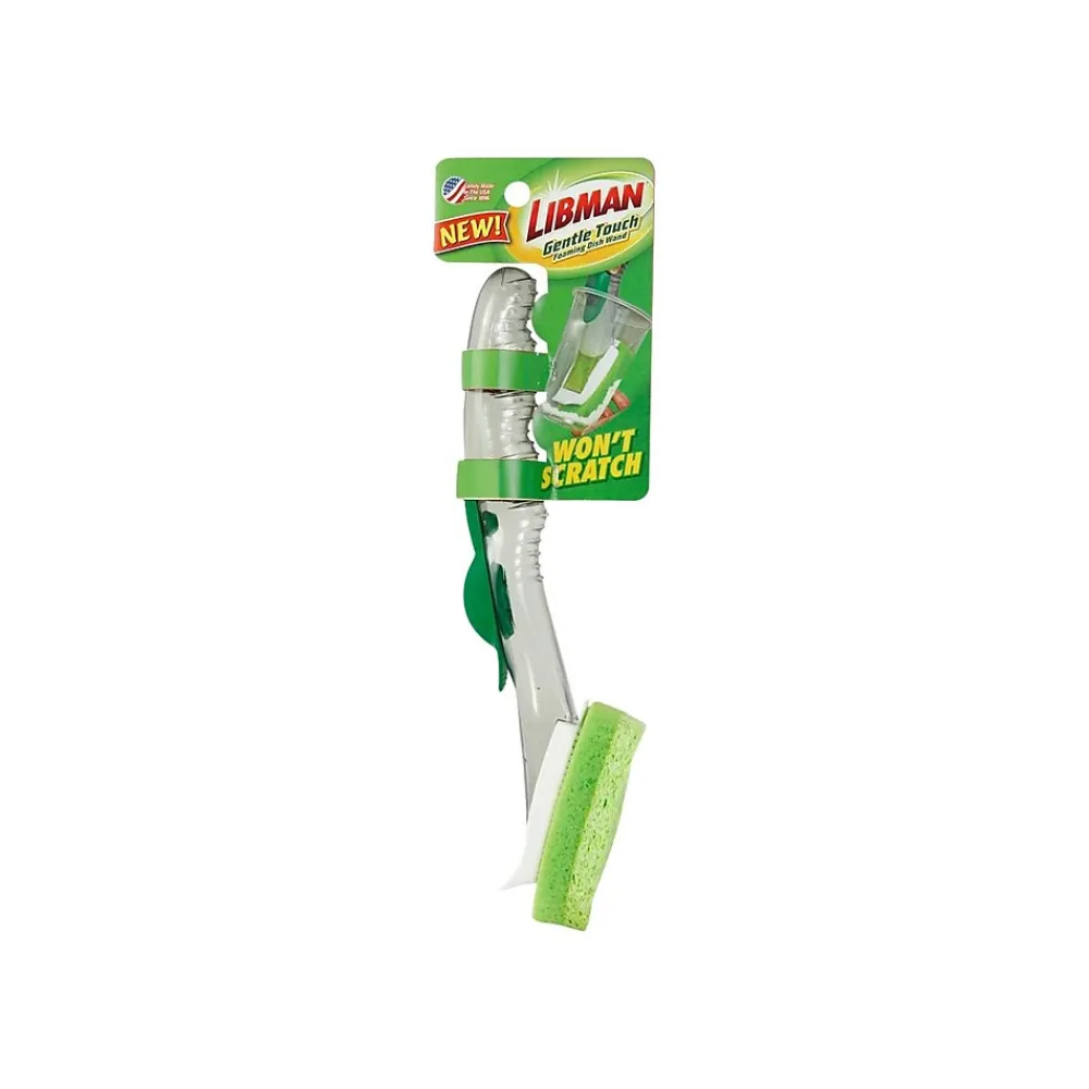 Gentle Touch Green/White Dish Wand (1130)<Libman Best