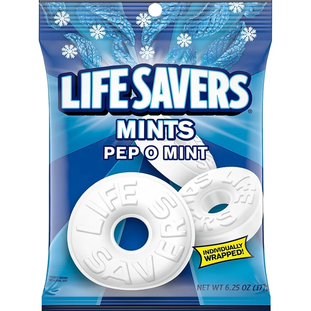LifeSavers Life Savers Pep O Mint Candy, 6.25 oz. (NFG08503)