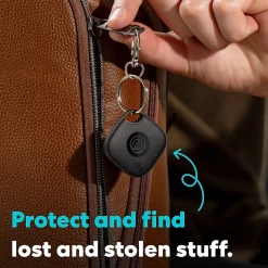 Life360 Tile Mate Bluetooth Tracker, Black, 2/Pack (RE-60012)<Tile by Life360 Outlet