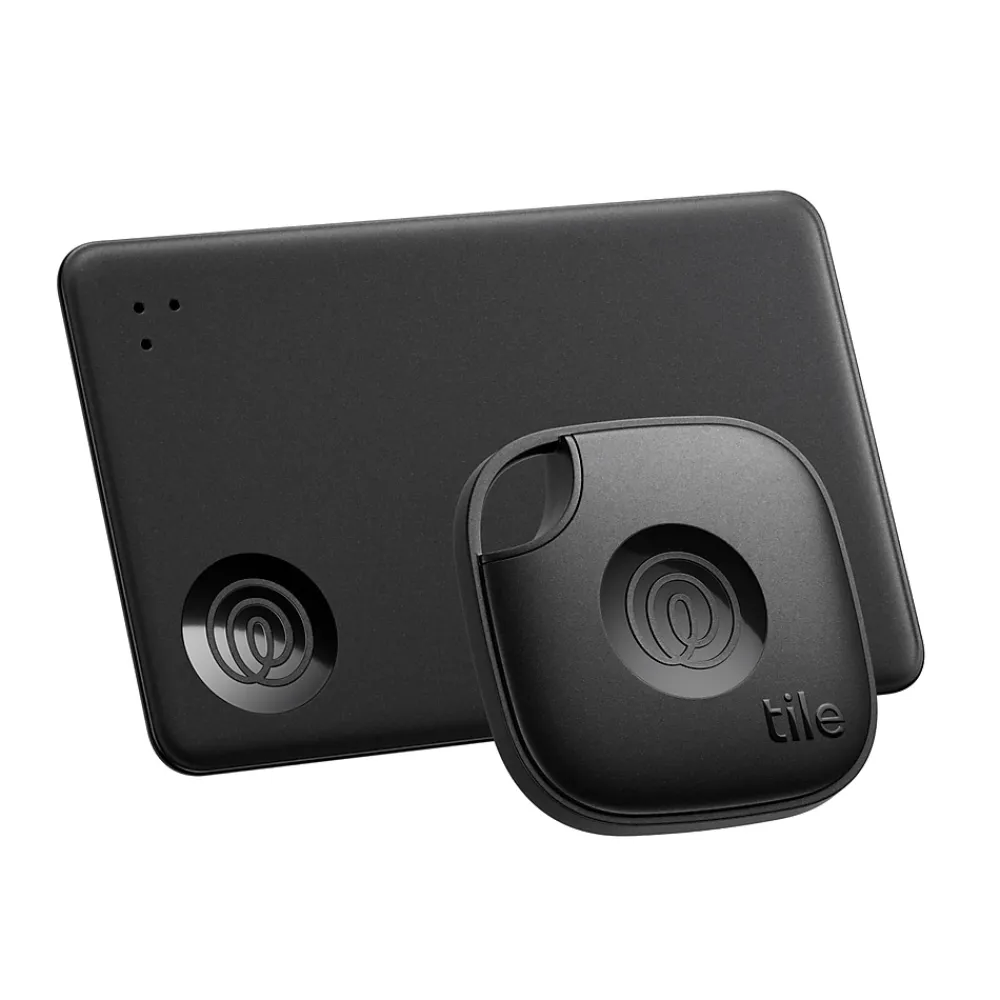 Life360 Tile Starter Pack Bluetooth Trackers, Black, 2/Pack (RE-65012)<Tile by Life360 Hot
