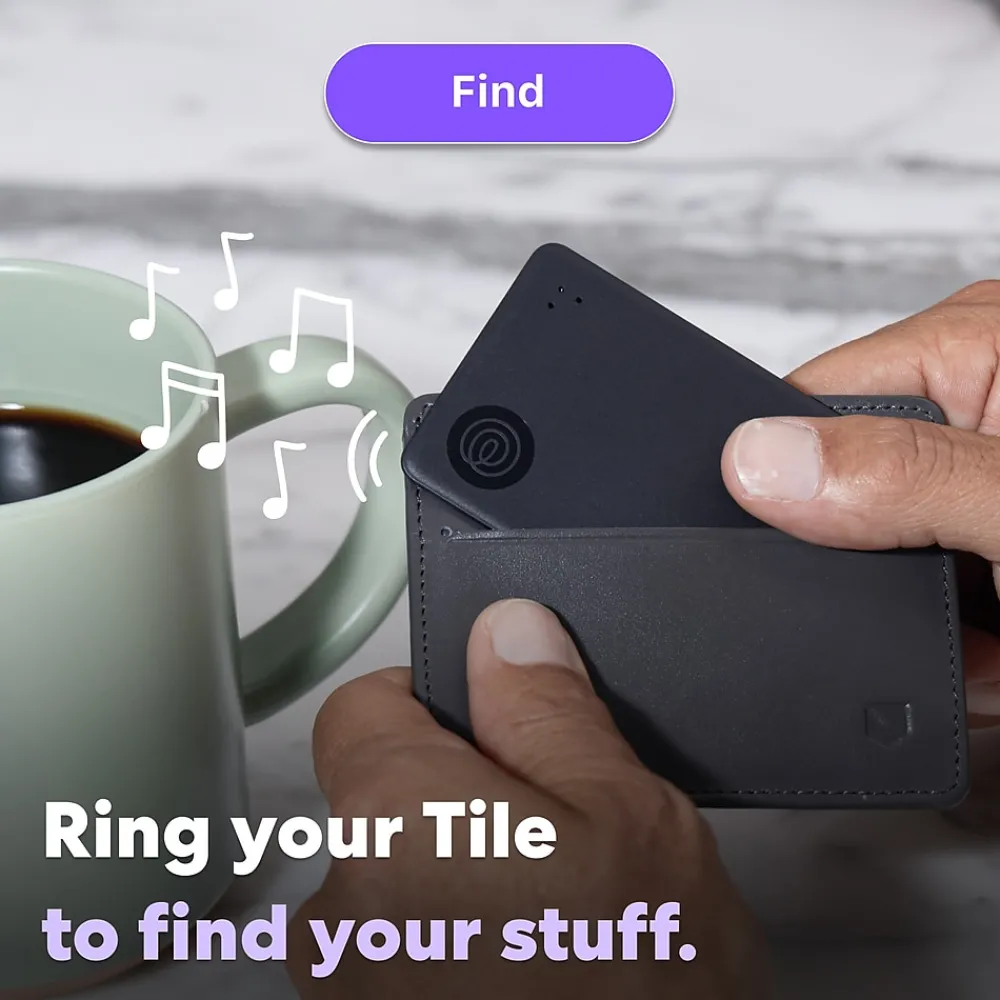 Life360 Tile Starter Pack Bluetooth Trackers, Black, 2/Pack (RE-65012)<Tile by Life360 Hot