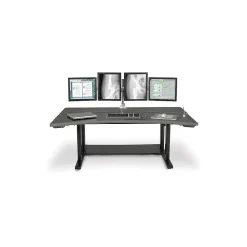 Standing Desks*Life Flo LifeFlo Ergonomics Bi-Level PACS Radiology Table, 78" L x 46" D x 1 1/8" Thick, Black (ECI-7846RAD-BK)
