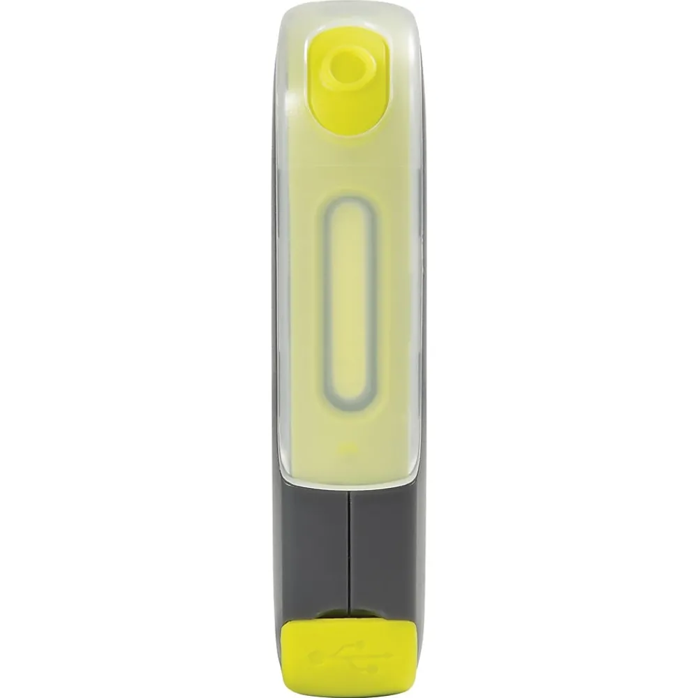 Life+Gear 250-Lumen USB-Rechargeable Clip-Light Flashlight, Black (41-3932)