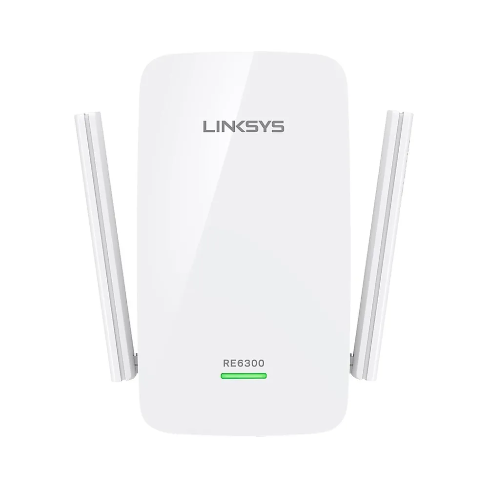 Online Linksys RE6300 Dual Band 2.4/5GHz Wireless and Ethernet Extender, White