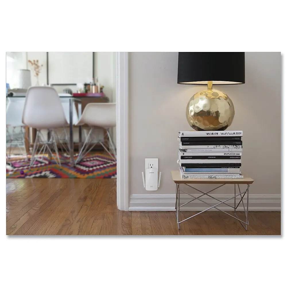 Online Linksys RE6300 Dual Band 2.4/5GHz Wireless and Ethernet Extender, White