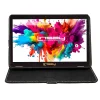 Octa Core 10.1" Tablet, 4GB RAM, 128GB Storage, Android 13 OS, Bundled with Black Leather Case and Stylus Pen<Linsay Outlet