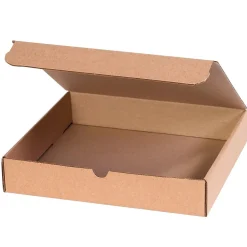 Sale Unbranded Literature Mailers, 7 3/8" x 7 3/8" x 1 3/8", Kraft, 50/Bundle (MMC1K)