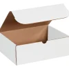 Hot Unbranded Literature Mailers, 17 1/8" x 11 1/8" x 5", White, 50/Bundle (M17115)