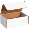 Partners Brand Literature Mailers, 8" x 7" x 3", White, 50/Bundle (ML873)