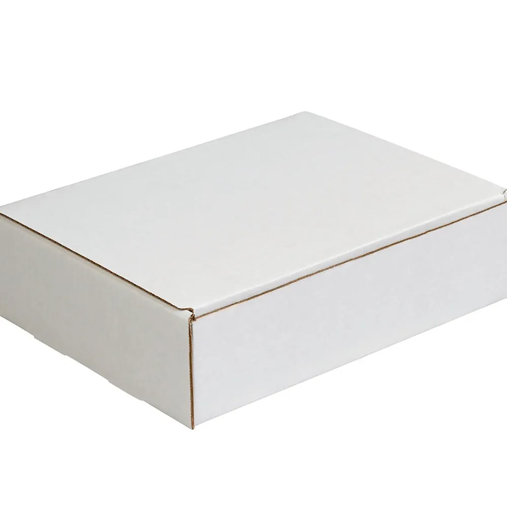 Partners Brand Literature Mailers, 9" x 4" x 3", White, 50/Bundle (ML943)