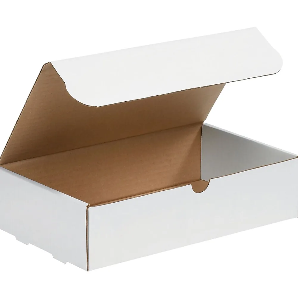 Best Partners Brand Literature Mailers, 16" x 8" x 4", White, 50/Bundle (ML1684)