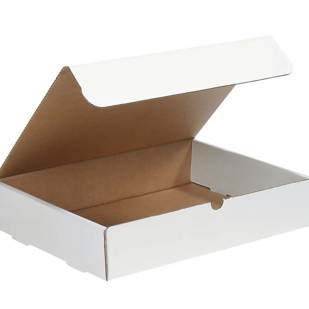 Discount Partners Brand Literature Mailers, 16" x 10" x 3", White, 50/Bundle (ML16103)