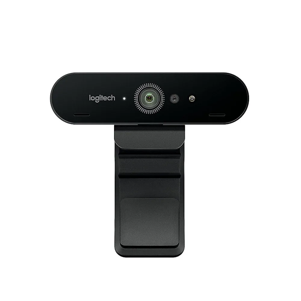Discount Logitech Brio Pro Ultra HD Webcam, Black (960-001105)