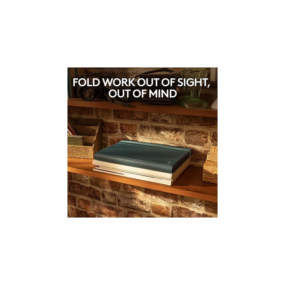 Casa Pop-Up Desk Work From Home Kit: Laptop Stand, Keyboard, Touchpad & Storage, Classic Chic (920-011236)<Logitech Online