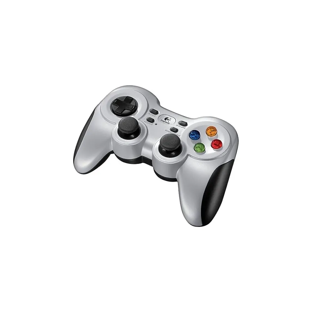 Online Logitech F710 Wireless Gaming Pad, Silver/Black (940-000117)