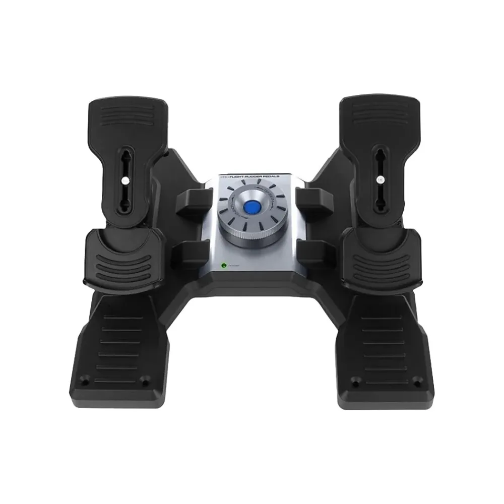 Discount Logitech G 945-000024 Flight Rudder Pedals for PC, Black