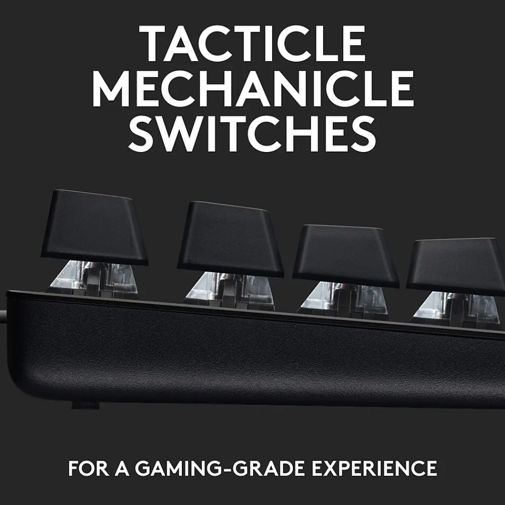 Discount Logitech G G413 TKL SE Gaming Mechanical Keyboard, Black (920010442)