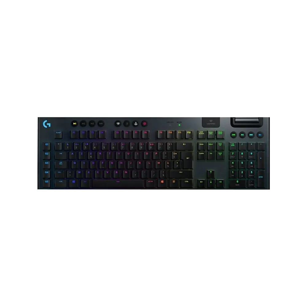 Best Logitech G915 LIGHTSPEED GL Linear Wireless Gaming RGB Mechanical Keyboard, Black (920-008954)