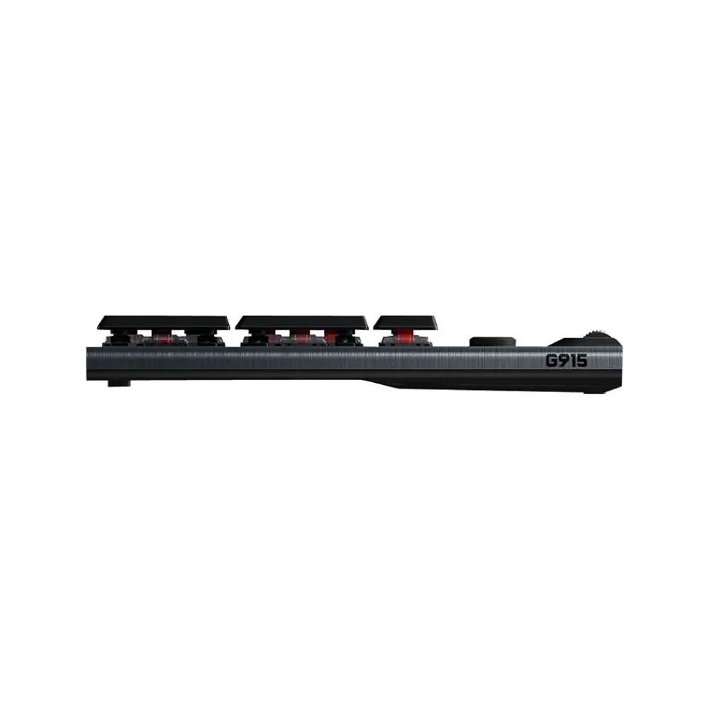 Best Logitech G915 LIGHTSPEED GL Linear Wireless Gaming RGB Mechanical Keyboard, Black (920-008954)