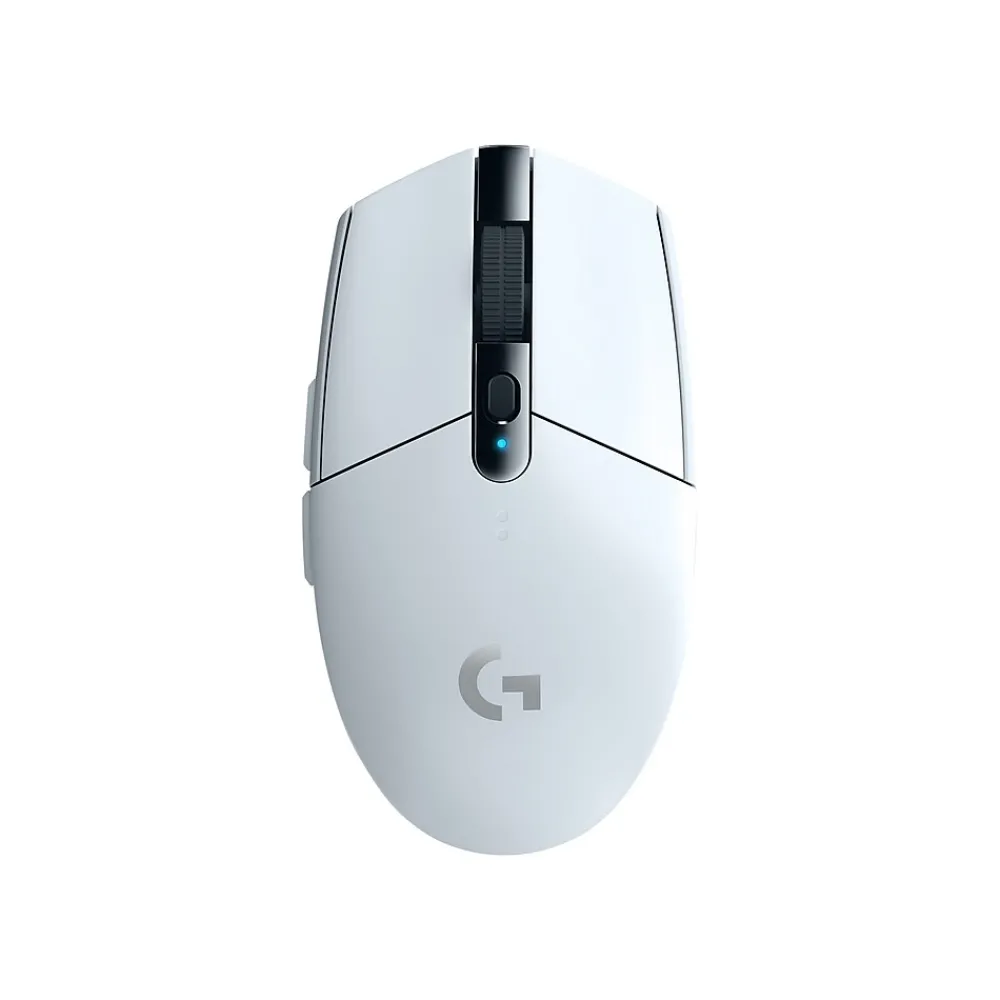 Outlet Logitech G305 LIGHTSPEED Wireless Ambidextrous USB Gaming Mouse, (910-005289) White