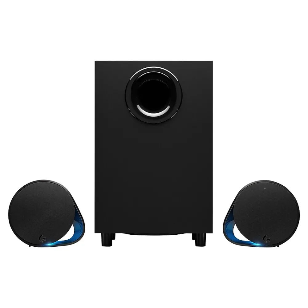 Discount Logitech G560 LIGHTSYNC PC Gaming Speakers, Black (980-001300)