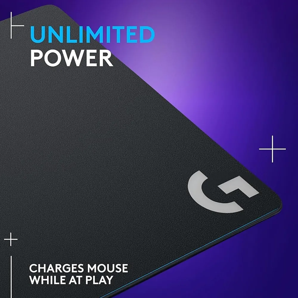 New Logitech G PowerPlay Wireless Charging Gaming Mouse Pad (943-000109)