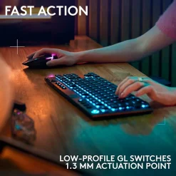 Best Logitech G Series G915 X LIGHTSPEED TKL Wireless Tactile Gaming Keyboard, Black (920-012715)