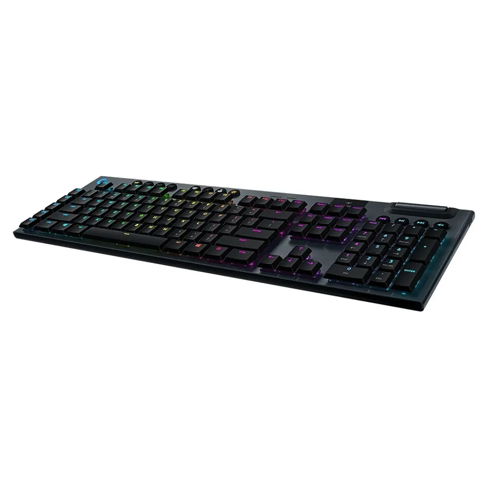 Outlet Logitech G915 TKL Tenkeyless LIGHTSPEED Wireless RGB Mechanical Gaming Keyboard, Black (920-009512)