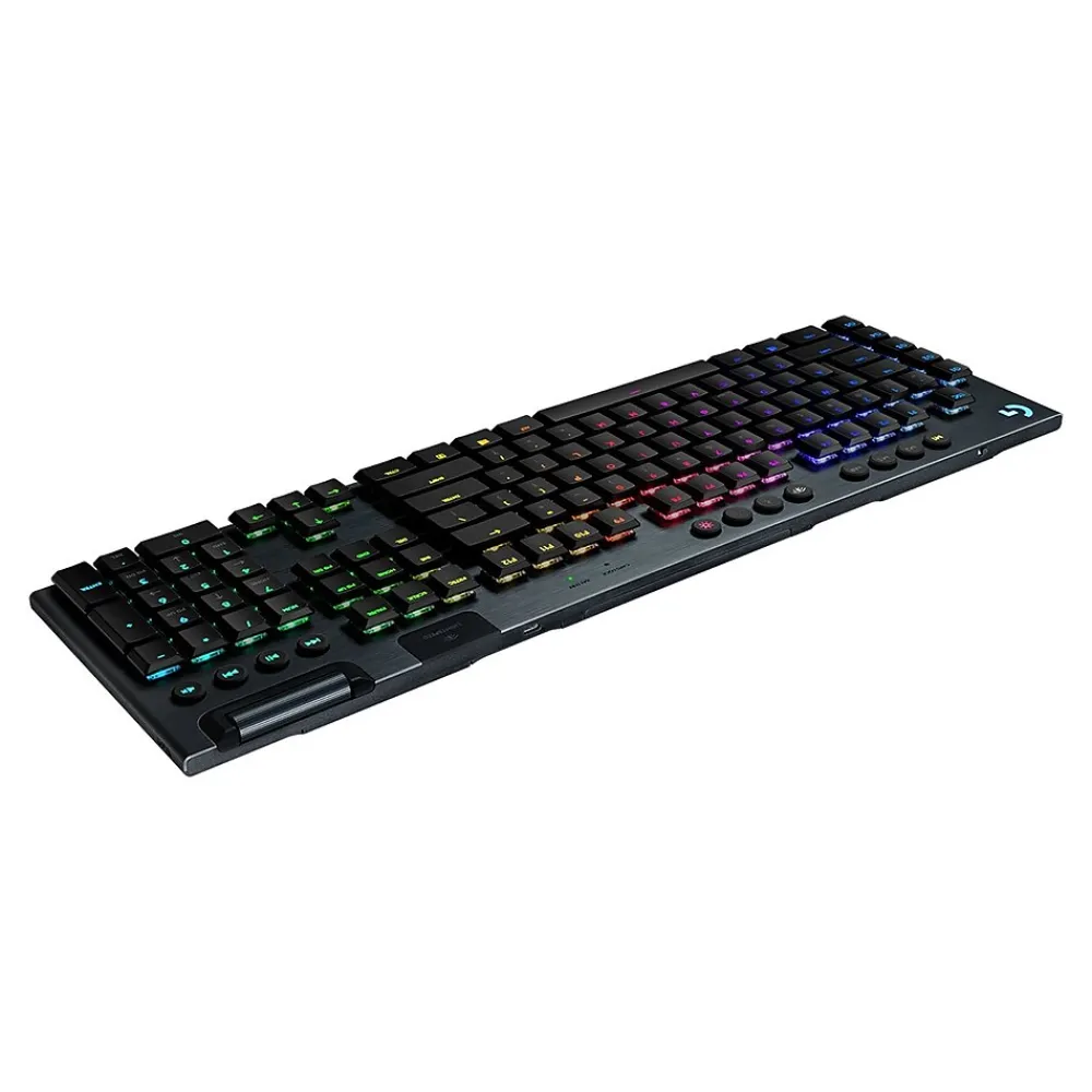 Outlet Logitech G915 TKL Tenkeyless LIGHTSPEED Wireless RGB Mechanical Gaming Keyboard, Black (920-009512)
