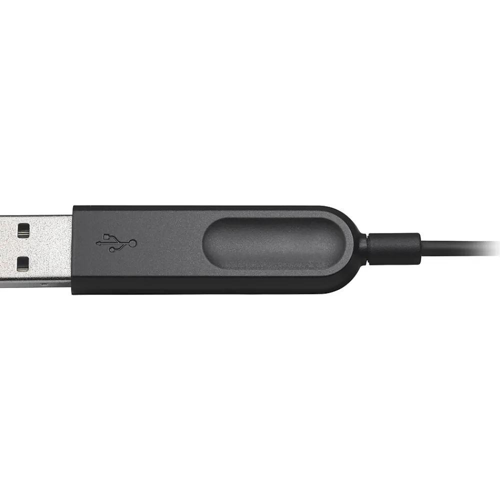 Online Logitech H340 Computer Headset, Over-the-Head, Black (981-000507)