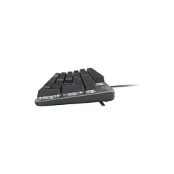 Hot Logitech K845 Mechanical Illuminated Aluminum Gaming Keyboard, Red Switches, Black (920-009859)