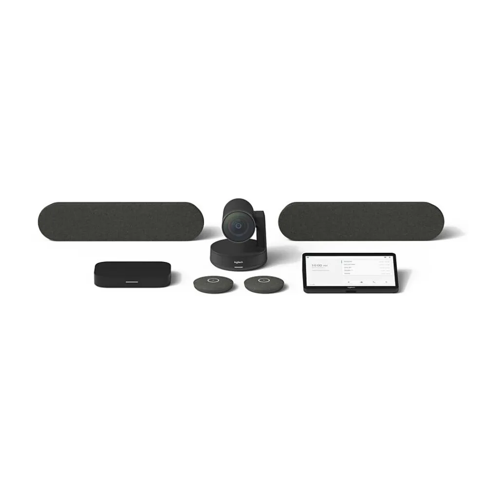Hot Logitech Large Google Meet Rooms with Tap + Rally Plus + Meet Compute