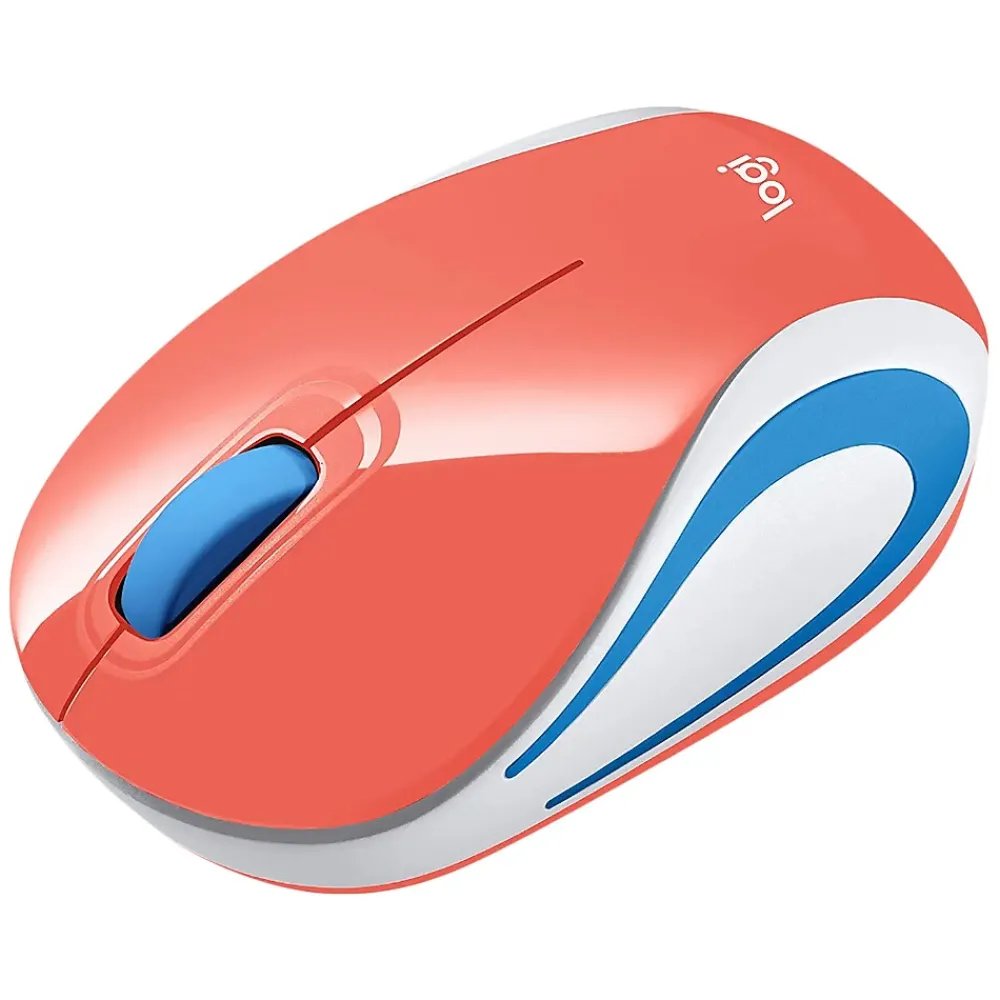 New Logitech M187 Wireless Optical USB Mouse with 14" Laptop Sleeve, Blue Sunset (910-005737)