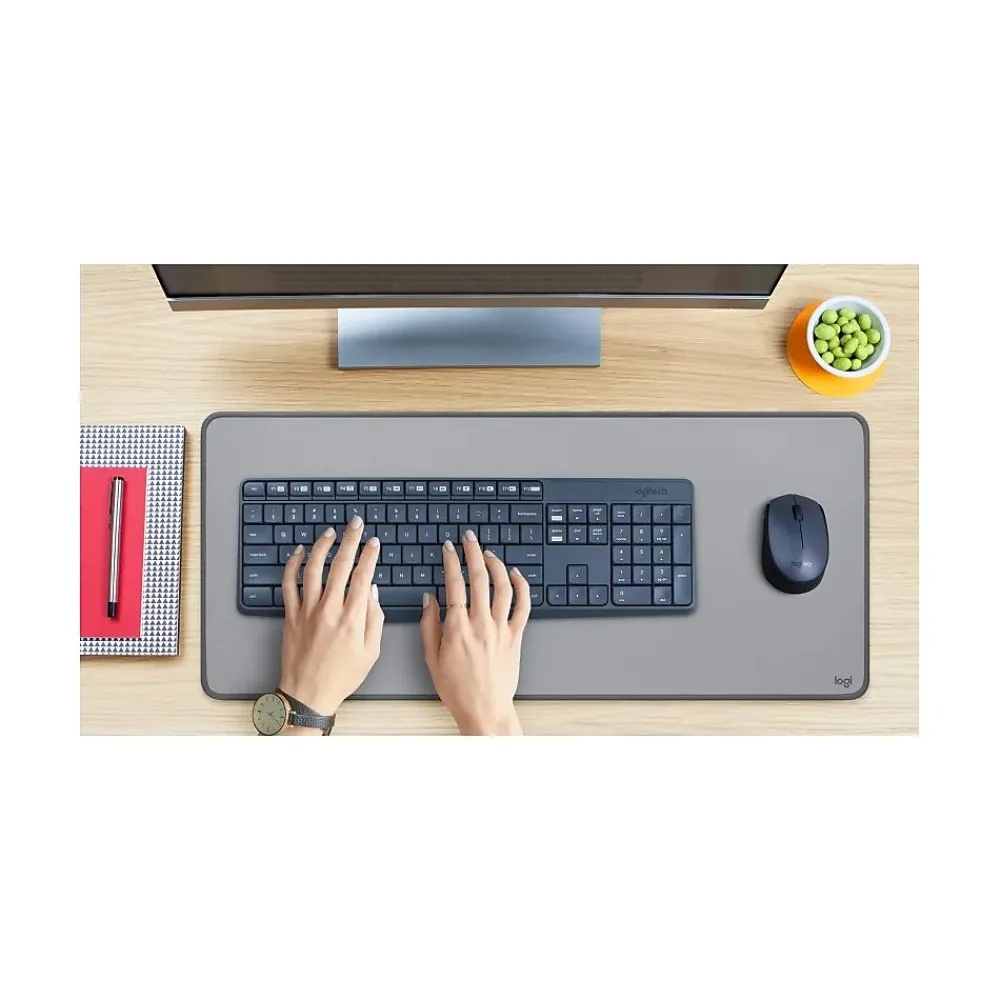 Hot Logitech MK235 Wireless Keyboard and Optical Mouse Combo, Black (920-007897)