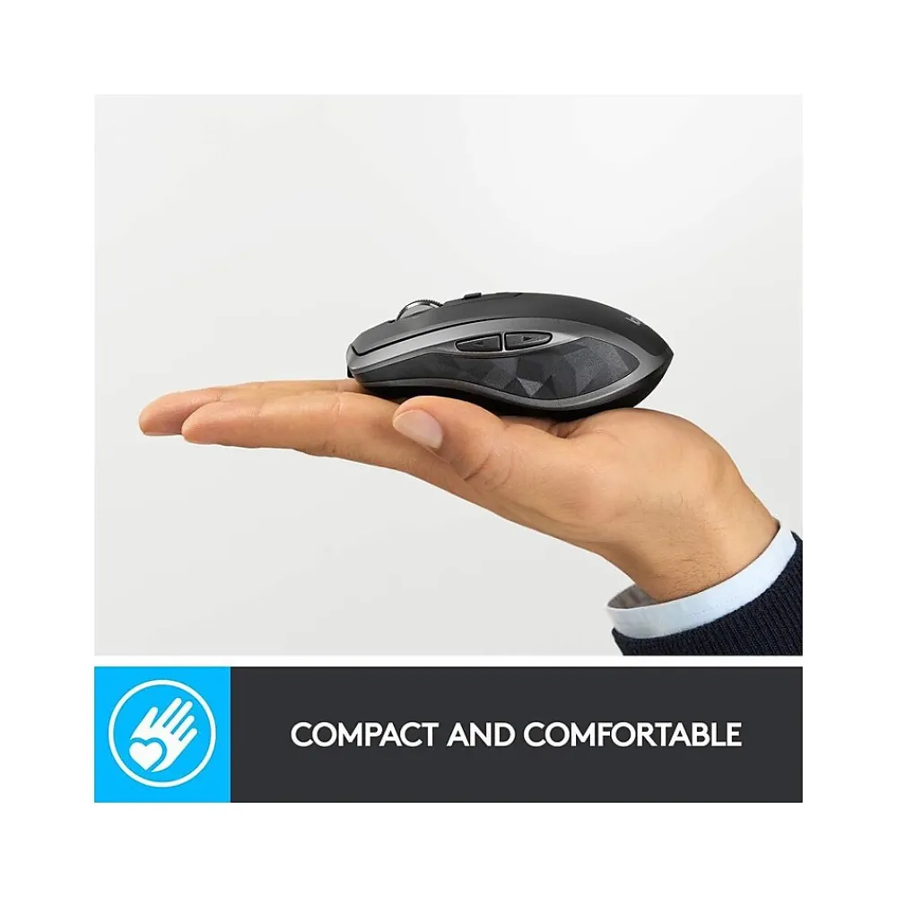 Discount Logitech MX Anywhere 2S Bluetooth Edition Wireless Mouse, Graphite (910-007232)